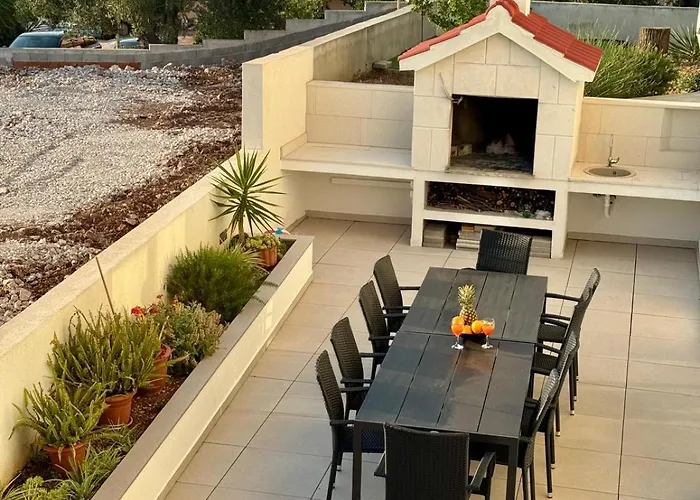 Brand New 3br With Rooftop Sea View & Pool Fiorentini Ciovo Apartman *